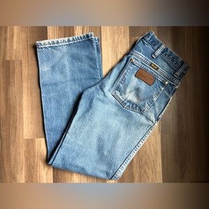 Wrangler 36MWZ Mens 29x30 Slim Fit Jeans Medium Wash